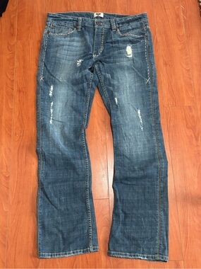 Antik Denim Blackout Size 36x32 Bootcut Embroidered Western
